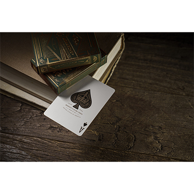 Monarchs Playing Cards, Green by Theory 11 - Image 3