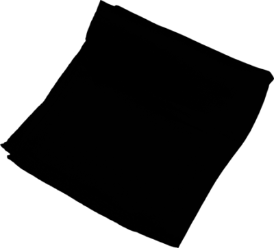 Black 36 inch Silk