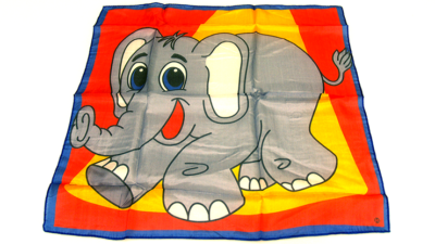 Picture Silk 18 inch Elephant from David Ginn and Magic by Gosh