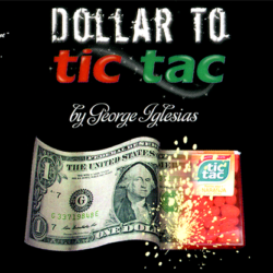 Dollar to tic-tac by Twister Magic