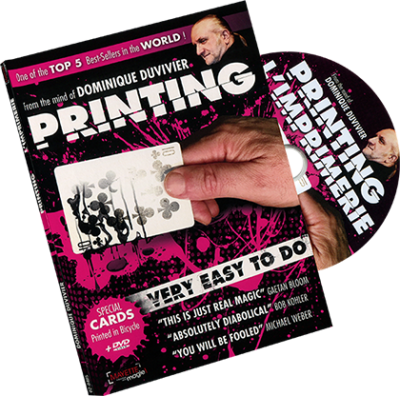 Printing 2.0 with New Ending (with DVD and Gimmicks) by Dominique Duvivier