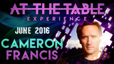 At The Table Live Lecture Cameron Francis June 1st 2016 video (Download)