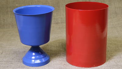 Aqua Change Vase, Aluminum by Mr. Magic