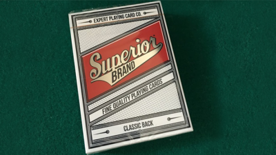 Superior Invisible, Red Playing Cards by Expert Card Magic Co