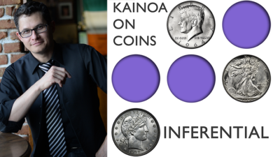 Kainoa on Coins - Inferential (with DVD and Gimmicks)