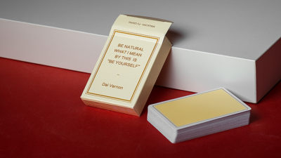 Magic Notebook Deck - Limited Edition, Champagne by The Bocopo Card Magic Company - Image 2
