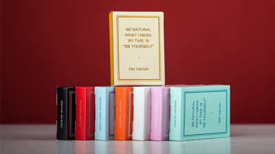 Magic Notebook Deck - Limited Edition, Champagne by The Bocopo Card Magic Company