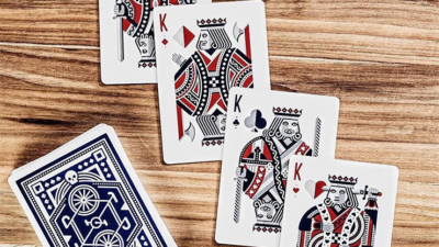 Blue Wheel Playing Cards by Art of Play - Image 6