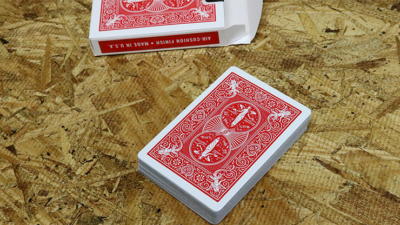 Bicycle Maiden Back, Red by US Card Magic Co - Image 3