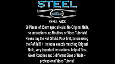 STEEL Refill Nails 50 ct., 35mm by Rasmus