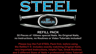STEEL Refill Nails 50 ct., 100mm by Rasmus