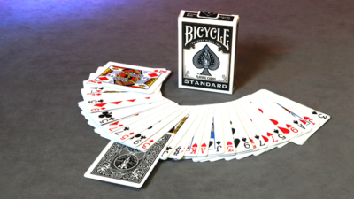 Invisible Deck Bicycle, Black - Image 3