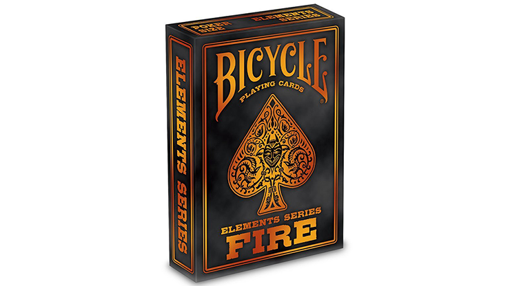 Bicycle fire playing cards online