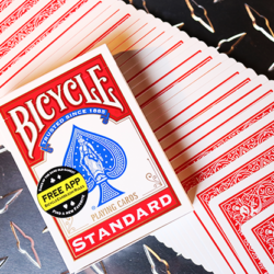 Bicycle Standard Red Poker Cards, New Box