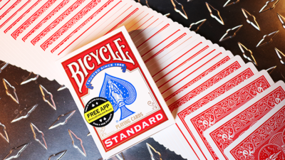 Bicycle Standard Red Poker Cards, New Box