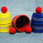 Cups and Balls 3 Color, Diamond Cut by Mr. Magic