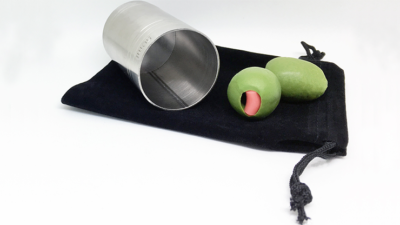 Spirit/Shot Measure inch Chop Cup inch with Olives By Mike Busby - Image 2