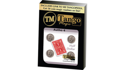 Autho 4 Half Dollar, Gimmicks and Online Instructions by Tango Magic