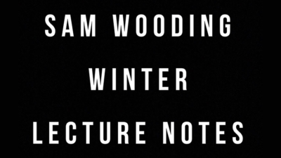 Sam Wooding 2017 Winter Lecture Notes by Sam Wooding eBook (Download)