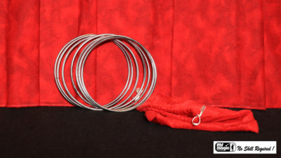 5 inch Linking Rings SS, 7 Rings by Mr. Magic