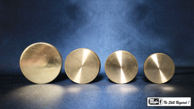 Nested Coin Box Brass, 4 by Mr. Magic