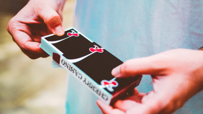 Cherry Casino V3 True Black Playing Cards by Pure Imagination Projects - Image 3