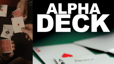 Alpha Deck, Cards and Online Instructions by Richard Sanders