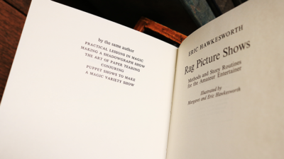 Rag Picture Shows, Limited/Out of Print by Eric Hawkesworth - Image 5