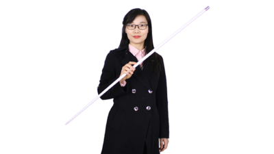 Appearing Cane, Plastic, WHITE by JL Magic