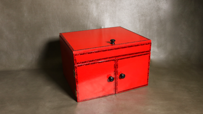 Drop Down Mirror Box, Large/Red by Ickle Pickle - Image 2