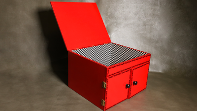 Drop Down Mirror Box, Large/Red by Ickle Pickle - Image 3