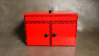 Drop Down Mirror Box, Large/Red by Ickle Pickle