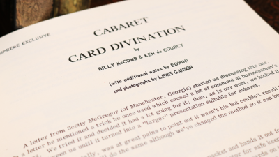 Cabaret Card Divination by Billy McComb and Ken de Courcy - Image 2