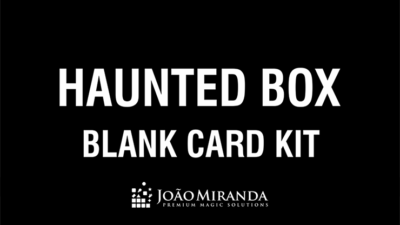 Blank Card Kit for Haunted Box by João Miranda