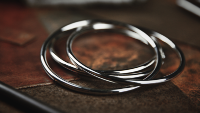 4 inch Linking Rings, Chrome by TCC - Image 6
