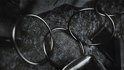 4 inch Linking Rings, Black by TCC