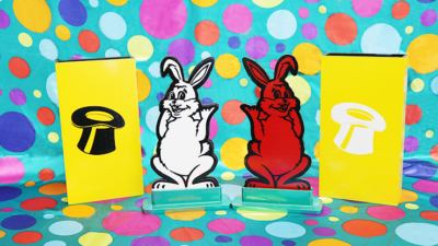 Hippity Hop Rabbits 12 inch by Mr. Magic