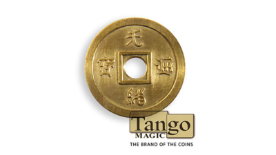 Dollar Size Chinese Coin, Brass by Tango (CH033)