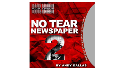 No Tear Newspaper 2, Gimmick and Online Instructions by Andy Dallas