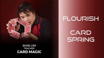Card Spring Flourish by Shin Lim (Single Trick) video (Download)