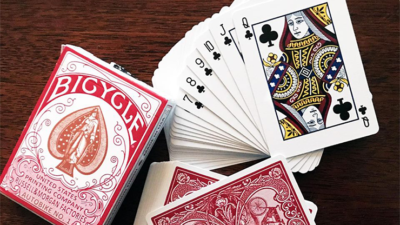Bicycle AutoBike No. 1, Red Playing Cards - Image 4