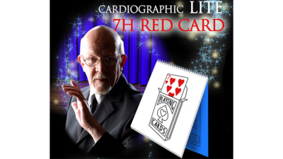 Cardiographic LITE RED CARD by Martin Lewis