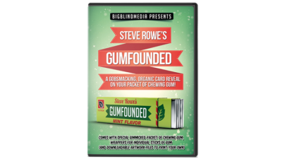 GUMFOUNDED (with DVD and Gimmick) by Steve Rowe