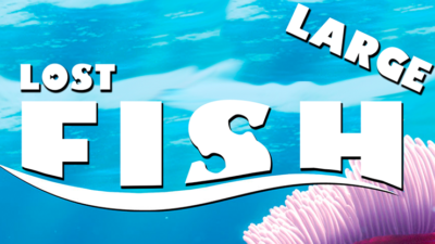 Lost Fish, Large by Aprendemagia