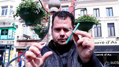 CRAZY HOLE Blue, Gimmick and Online Instructions by Mickael Chatelain - Image 2