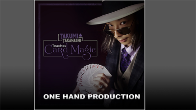 Takumi Takahashi Teaches Card Magic - One Hand Production video (Download)