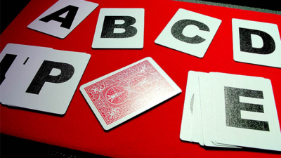 Alphabet Playing Cards Bicycle No Index by PrintByMagic - Image 2