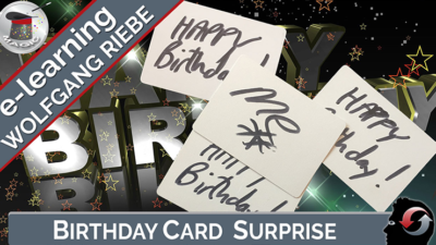 Birthday Card Surprise by Wolfgang Riebe (Download)