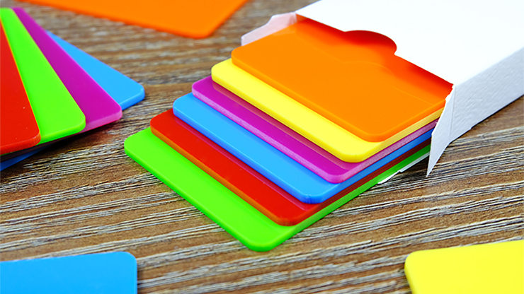 Details about   Pure Cardistry Yellow Training Playing Cards 7 Plastic Packets Learn Flourishing 