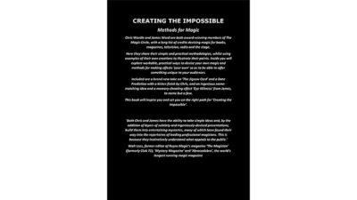 Creating the Impossible by Chris Wardle and James Ward - Image 2